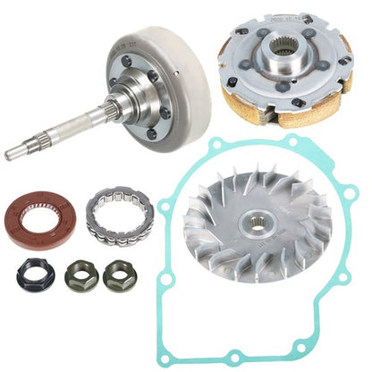 Solid Spare Wet Clutch Drum Housing Primary Sheave Pad Shoe 02-08 For Yamaha Grizzly YFM660