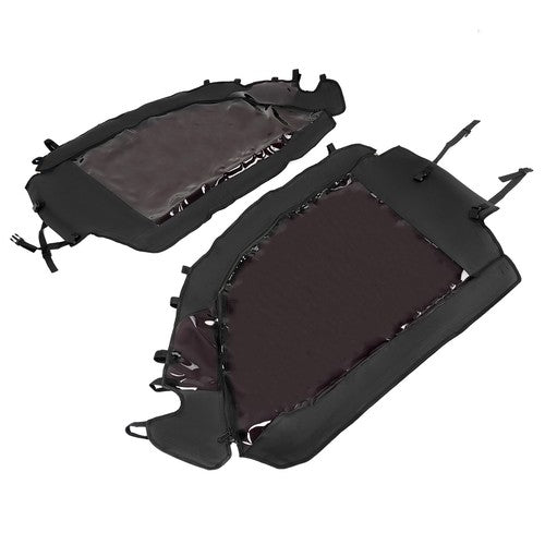 Solid Spare Upper Soft DOORS For CFMOTO ZForce 500 800 800EX 1000 w/Zippered Window 2014-22