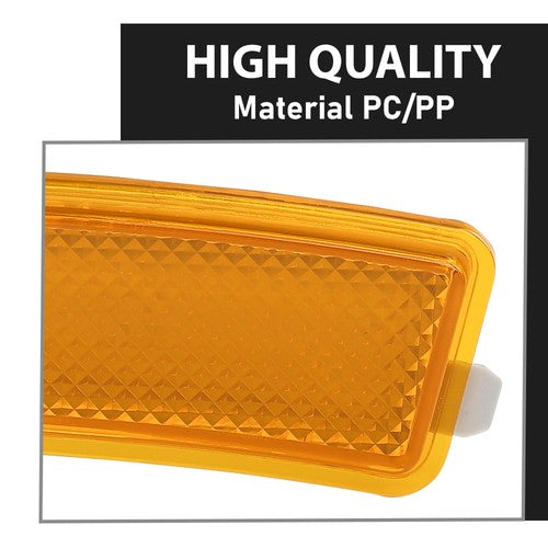 Solid Spare Front Bumper Reflector Side Marker Light Lamp Left Fit For 2013-2016 Lincoln MKZ