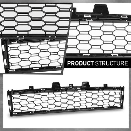 Solid Spare Fit For 2019-2023 BMW X5 Front Center Bumper Grille w/ M Sport Package BM1036202