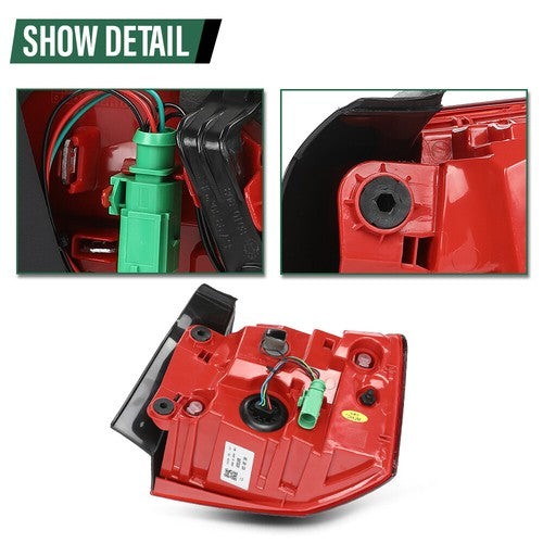 Solid Spare Outer Tail Light Fit For 2012-2016 Audi A6 C7 Rear Brake Lamp Left Driver Side