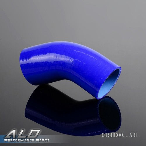 Solid Spare Fit For 51mm 45 Degree Hose Turbo Silicone Elbow Coupler Pipe Blue Hose New