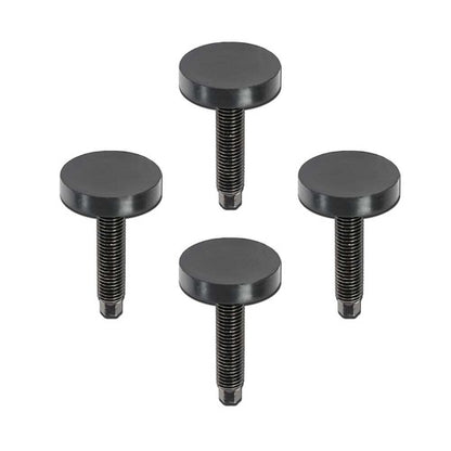 Solid Spare 4Pcs/Set Lowering Suspension Bolt Kit Fit For 2005-2013 Chevrolet Corvette Black