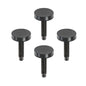 Solid Spare 4Pcs/Set Lowering Suspension Bolt Kit Fit For 2005-2013 Chevrolet Corvette Black