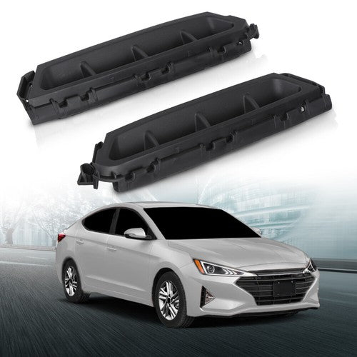 Solid Spare Front Bumper Air Curtain Grille Fit For 2019-2020 Hyundai Elantra Left+Right