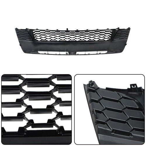 Solid Spare For Toyota Sienna SE 2018-20 Front Bumper Lower Grill Assembly W/o Sensor Holes