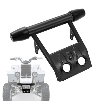 Solid Spare New For Yamaha Banshee 1987-2006 Black Front Bumper Guard & Rubber End Caps