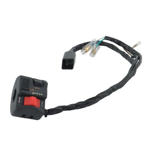 Solid Spare For Honda ATC 350X 1986 NEW Switch Kill/Light/Hi/Low/On/Off Black