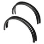 Solid Spare Fit For 21-24 Tesla Model Y Front+Rear Wide Body Wheel Molding Fender Flares