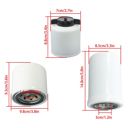 Solid Spare 6675517 6667352 6661248, Filter Kit Compatible With Bobcat S150 S160 S175 S185