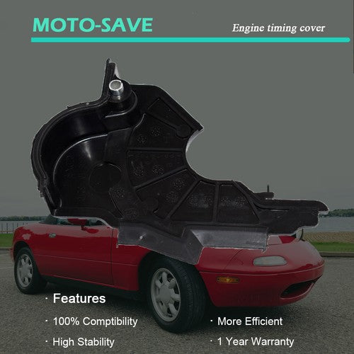 Solid Spare Engine Timing Cover Fit For Mazda Miata Protege 1988-2005 1.8L B66010521B