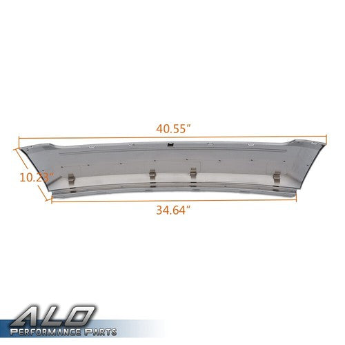 Solid Spare Fit For Ford Edge 2011-2014 FO1087132 Chrome Front Upper Hood Bumper Grill