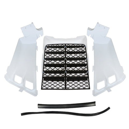 Solid Spare Plastic Gas Tank Side Cover & Grill For Yamaha Banshee 350 1987-1998 1999-2006