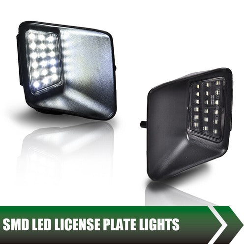Solid Spare Fit For 04-12 Chevy Colorado/GMC Canyon LED Rear Bumper License Plate Light Lamp