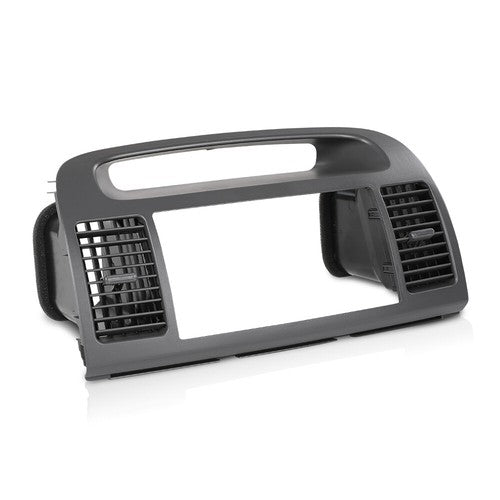 Solid Spare Fit For 2002-2006 Toyota Camry Center Dash Radio Bezel Air Vent Trim Gray