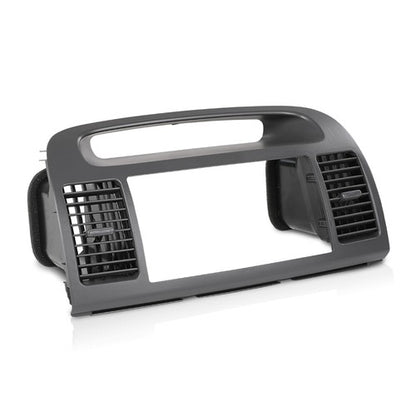 Solid Spare Fit For 2002-2006 Toyota Camry Center Dash Radio Bezel Air Vent Trim Gray
