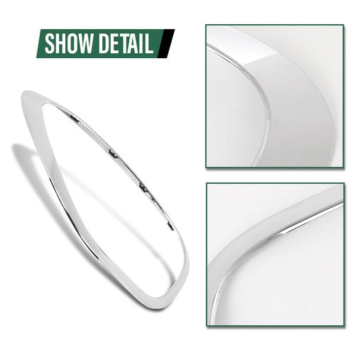 Solid Spare Headlight Trim Bezel Fit For 11-16 Mini Cooper Countryman Passenger Side