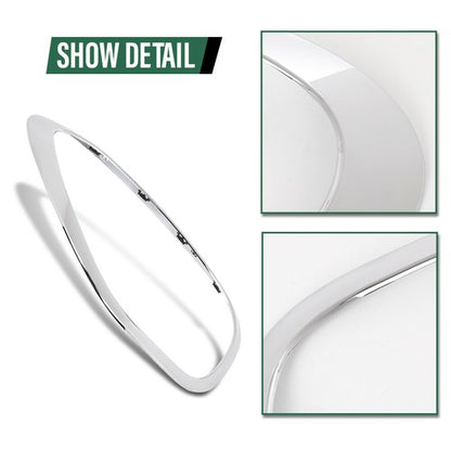 Solid Spare Headlight Trim Bezel Fit For 11-16 Mini Cooper Countryman Passenger Side