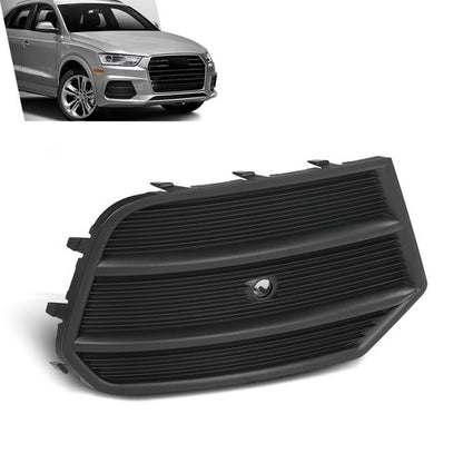 Solid Spare Fit For 2016-2018 Audi Q3 Front Right Side Lower Bumper Cover Grille AU1039135