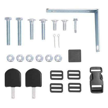 Solid Spare Universal Powder Coated Backpack Sprayer Rack For Open or Enclosed Trailers
