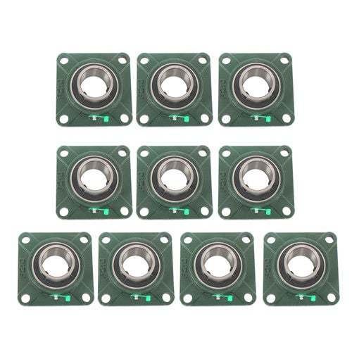 Solid Spare 10pcs UCF210-32 Pillow Block Flange Bearing 2" Bore 4-Bolt Self-Aligning