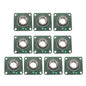 Solid Spare 10pcs UCF210-32 Pillow Block Flange Bearing 2" Bore 4-Bolt Self-Aligning