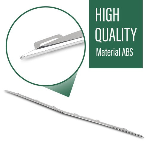 Solid Spare Fit For 2017-2020 Mercedes Benz E Class W213 Front Bumper Cover Molding Trim