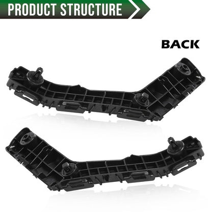 Solid Spare Fit For 2014-2016 Toyota Corolla Left & Right Side Front Bumper Bracket