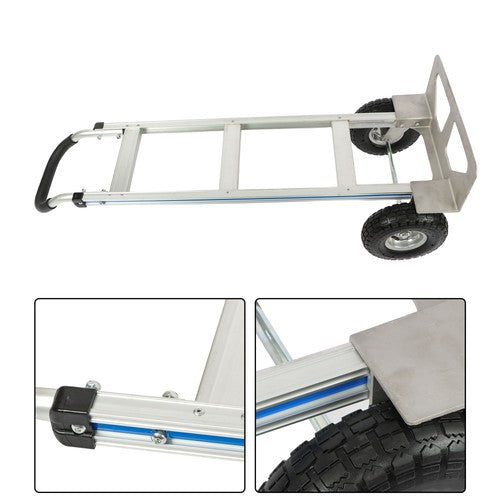 Solid Spare Aluminum 500Lbs Hand Truck Magliner Trolley Dolly 14"×7-1/2" Diecast Nose Plate