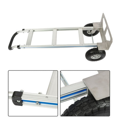 Solid Spare Aluminum 500Lbs Hand Truck Magliner Trolley Dolly 14"×7-1/2" Diecast Nose Plate