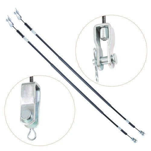 Solid Spare For Club Car Golf Cart DS 1981-1999 Passenger & Driver Side Rear Brake Cable 42"