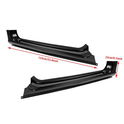 Solid Spare Rocker Panels For 94-2002 Dodge Ram 1500 2500 3500 Full Size Pickup Standard Cab