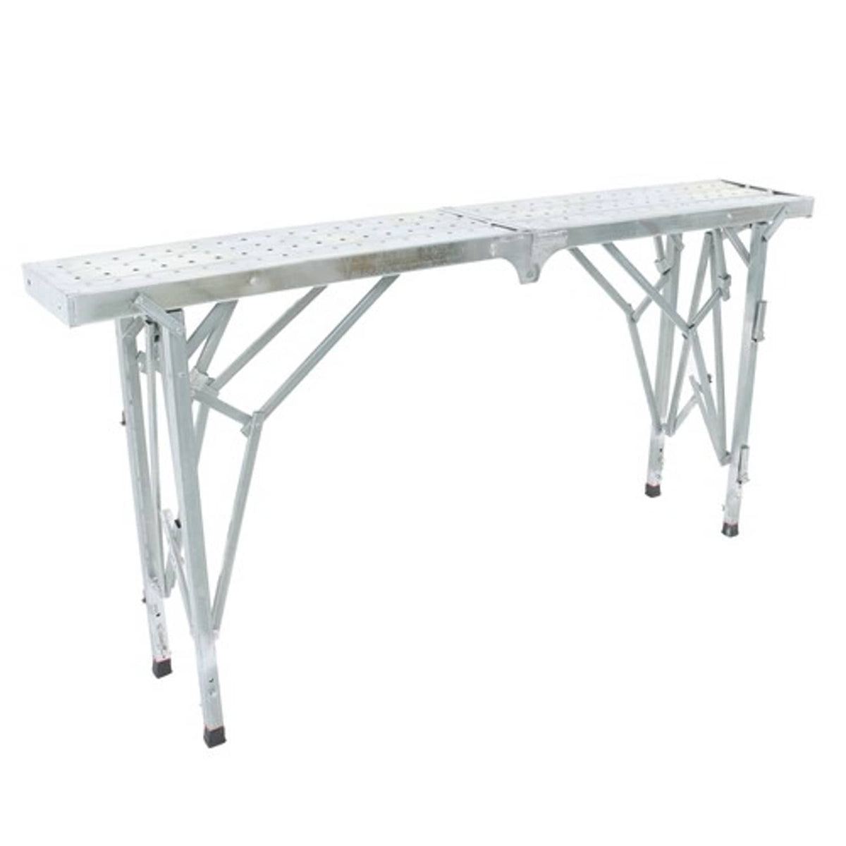 Solid Spare Portable 1.8m Folding Scaffolding Platform Work Bench Scaffold Step Ladder
