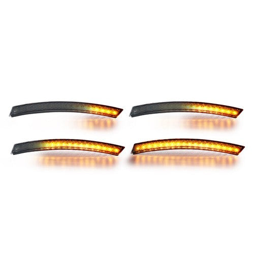 For 2023 2024 Honda CRV LED Side Marker Light + Reflector Tail Lamp Smoked Lens