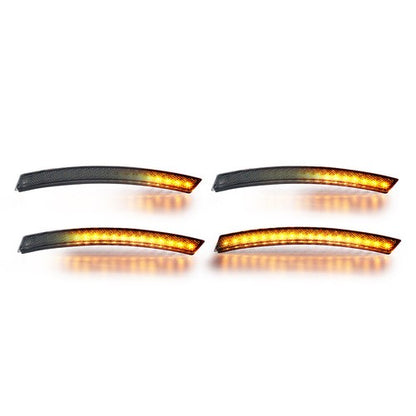 For 2023 2024 Honda CRV LED Side Marker Light + Reflector Tail Lamp Smoked Lens