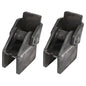 Solid Spare 2PCS Weld On Steel Dump For Truck Trailer Hinges Work On Any 2" Rectangular Tube