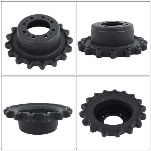 Solid Spare Drive Sprocket - 8 Hole Dual Speed 7196807 For Bobcat T630 T740 T750 T770 T870