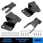 Solid Spare 4" Drop Kit Leveling Lowering Shackles Hangers For 1973-1996 Ford F150 F100