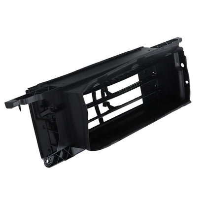 Solid Spare Black Grille Shutter Radiator Assembly W/O Motor Fit For 2015 16 2017 Ford F-150