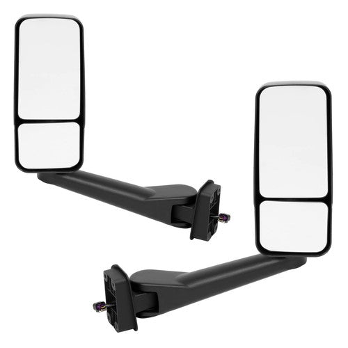Solid Spare Power Mirrors For Chevy Kodiak GMC Topkick C4500 C5500 2003-2009 Heated W/light