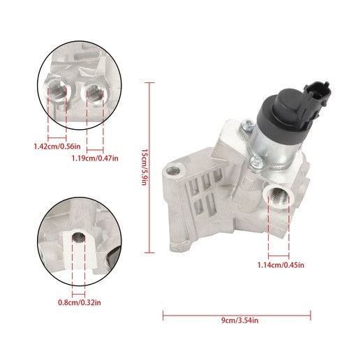 Solid Spare 21638691 21103266 Fuel Pressure Regulator For Volvo EW145B EC210B Excavator New