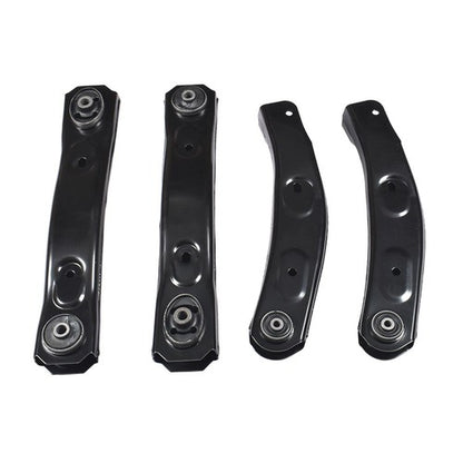 Solid Spare 4Pcs For Jeep Grand Cherokee Front & Lower Control Arms Suspension Kit 1999-2004