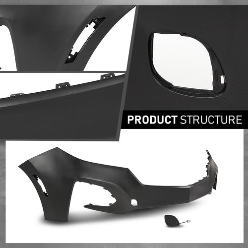 Solid Spare Front Bumper Cover Fit For 2022-2023 Chevy Chevrolet Equinox 84911082