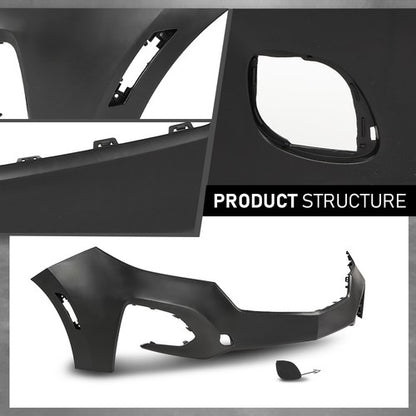 Solid Spare Front Bumper Cover Fit For 2022-2023 Chevy Chevrolet Equinox 84911082