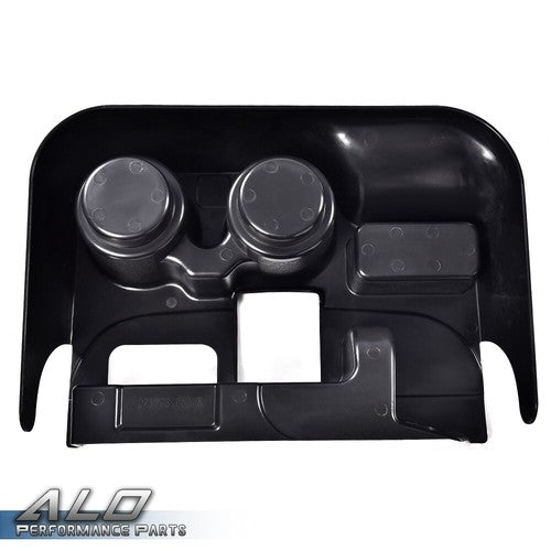 Solid Spare Center Console Cup Holder Matte Black Fit For 2003-2012 Dodge Ram 1500 2500 3500