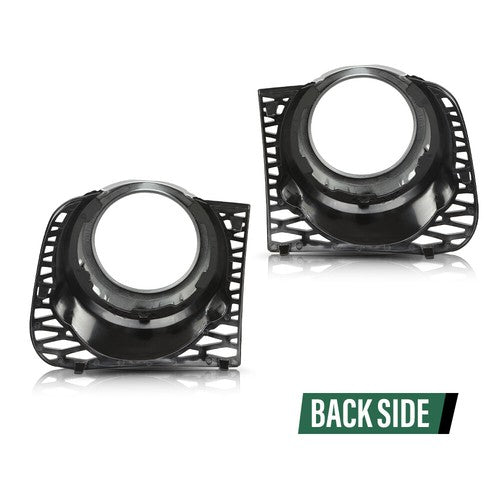 Solid Spare Fit For 2010-2013 Land Rover Range Rover 5.0L Fog Light Bezel Left+Right Side