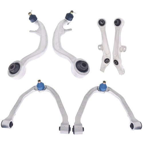 Solid Spare For Nissan 350Z Coupe RWD 2003-2009 Lower Control Arm Front Suspension Kit 6Pcs