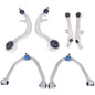 Solid Spare For Nissan 350Z Coupe RWD 2003-2009 Lower Control Arm Front Suspension Kit 6Pcs