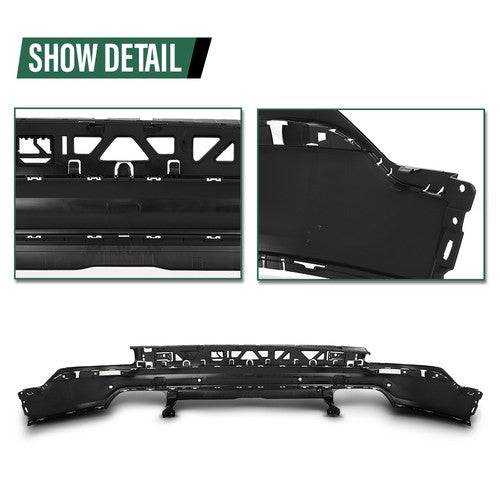 Solid Spare Fit For 2018-2023 Porsche Cayenne Rear Bumper Spoiler Cover Lower Valance
