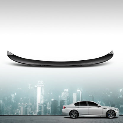 Solid Spare Rear Trunk Spoiler Wing Fit For 11-17 BMW F10 528i 535i M5 Gloss Black PSM Style